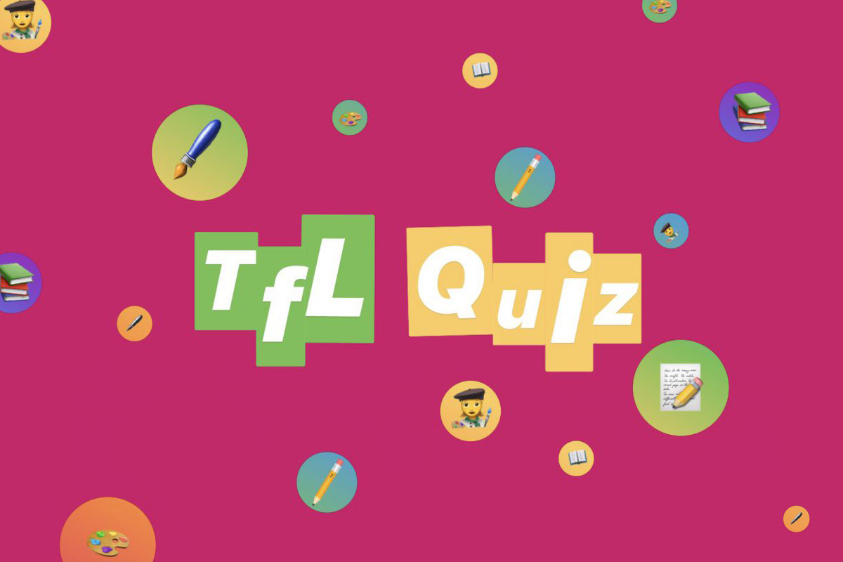 Graphic for TfL Creative Quiz using emojis