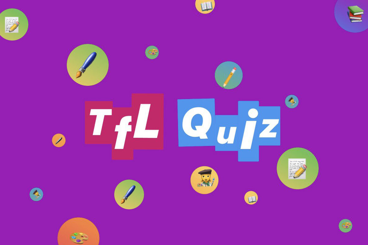 Graphic with emojis for the TfL Quiz