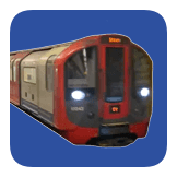 London Underground TikTok effect train thumbnail